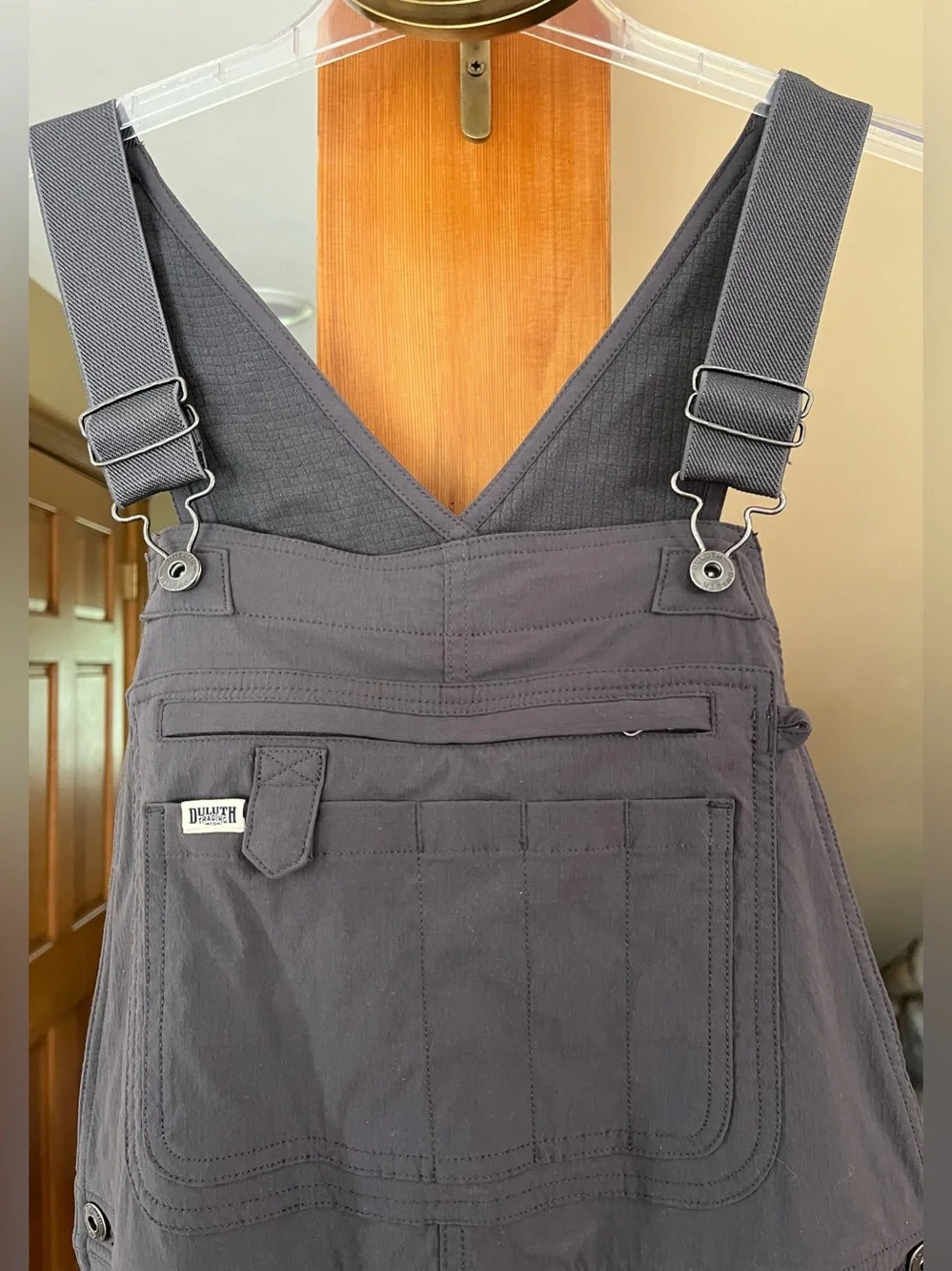 Women’s Duluth Trading Co Heirloom Lined Gardening overalls M x 29 - Picture 5 of 14